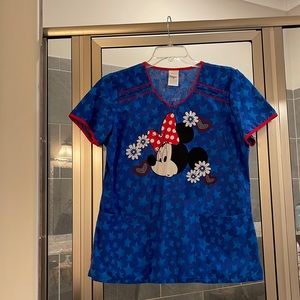 Disney women’s scrub top